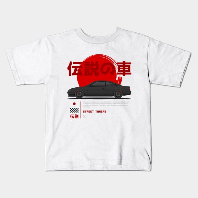 Tuner Black MX6 JDM Kids T-Shirt by GoldenTuners